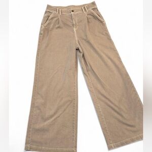 American Eagle Palazzo Wide Leg Khaki Pant | Size 10